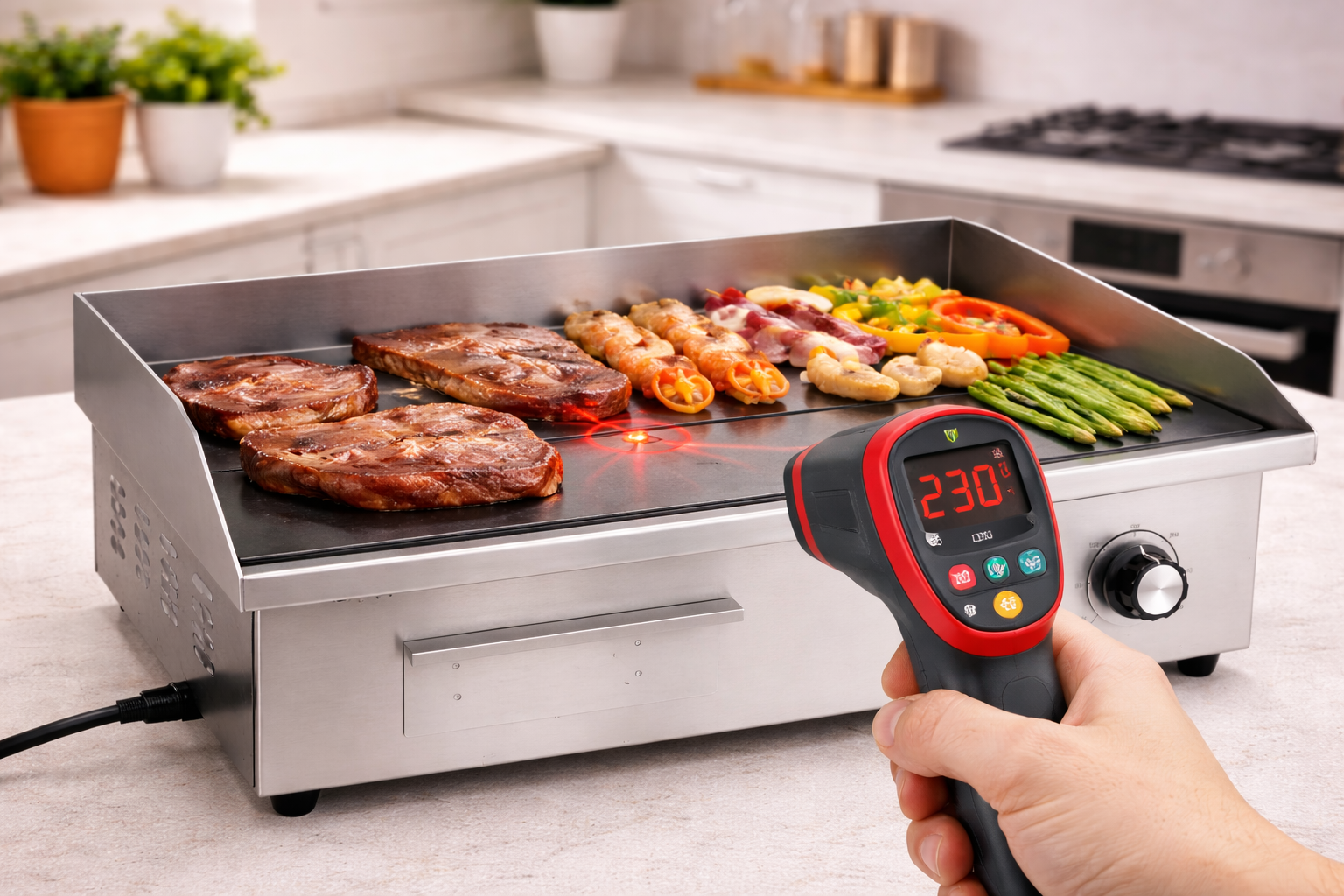 temperaturi de gatit pe plancha